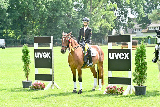 Bundesnachwuchschampionat Vielseitigkeit 2025 | 100825 Siegerehrung Pony _098 