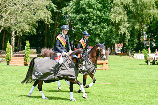 Bundesnachwuchschampionat Vielseitigkeit 2025 | 100825 Siegerehrung Pony _106 
