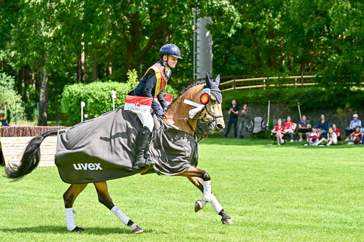 Bundesnachwuchschampionat Vielseitigkeit 2025 | 100825 Siegerehrung Pony _109 