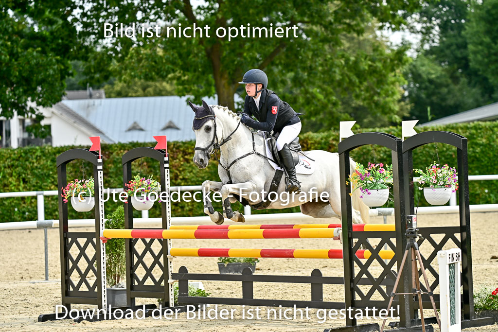Bundesnachwuchschampionat Vielseitigkeit 2025 | 09082025 Springen Ponys _353 