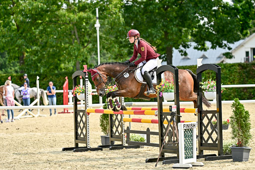 Bundesnachwuchschampionat Vielseitigkeit 2025 | 09082025 Springen Ponys _053 