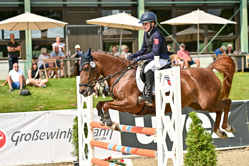 Bundesnachwuchschampionat Vielseitigkeit 2025 | 09082025 Springen Ponys _072 
