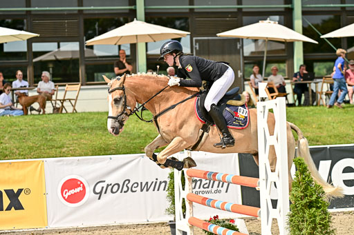 Bundesnachwuchschampionat Vielseitigkeit 2025 | 09082025 Springen Ponys _082 