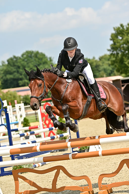 Bundesnachwuchschampionat Vielseitigkeit 2025 | 09082025 Springen Ponys _324 