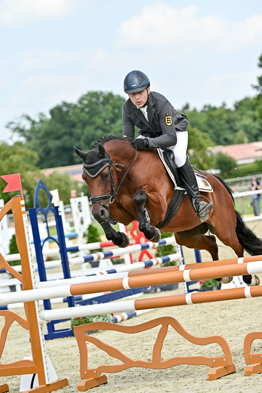 Bundesnachwuchschampionat Vielseitigkeit 2025 | 09082025 Springen Ponys _386 