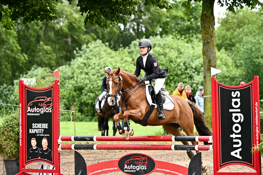 Goldene Schärpe Ponys in Löningen 2026 | 07062025 Springen 1Abt _057 