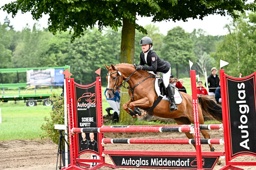 Goldene Schärpe Ponys in Löningen 2026 | 07062025 Springen 1Abt _058 