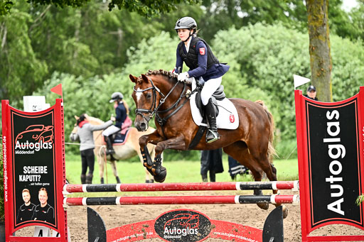 Goldene Schärpe Ponys in Löningen 2026 | 07062025 Springen 1Abt _546 