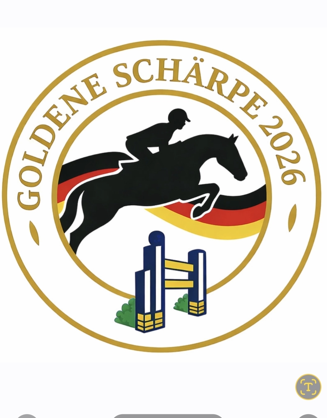 Goldene Schärpe Ponys